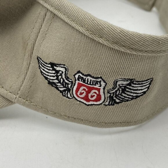 Phillips 66 Campbell Aviation Visior Hat Cap Brown‎ Oil Company Adjustable - Picture 3 of 8